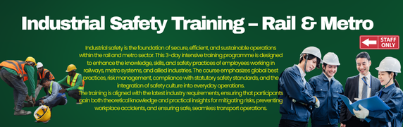 Industrial Safety Training – Rail & Metro